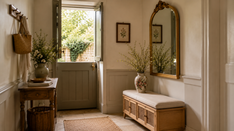 Ideas para decorar una entrada pequeña con encanto